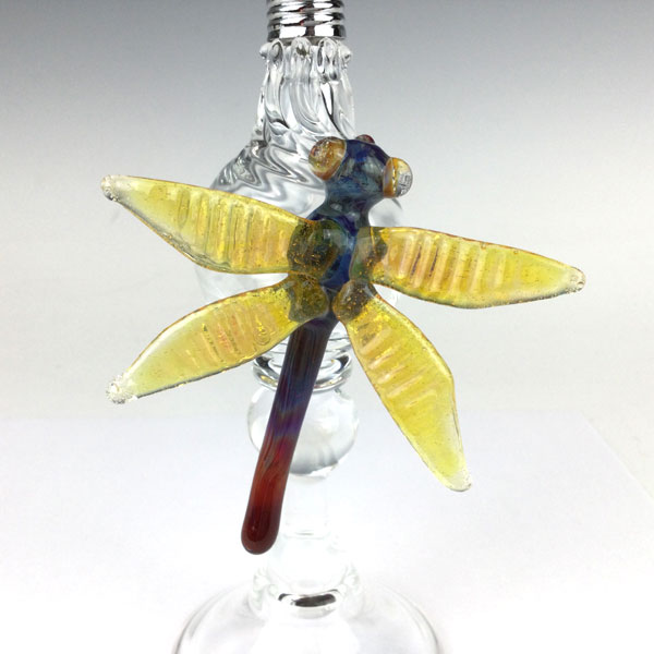 Dragonfly Pedestal Salt and Pepper Shakers - Image 3